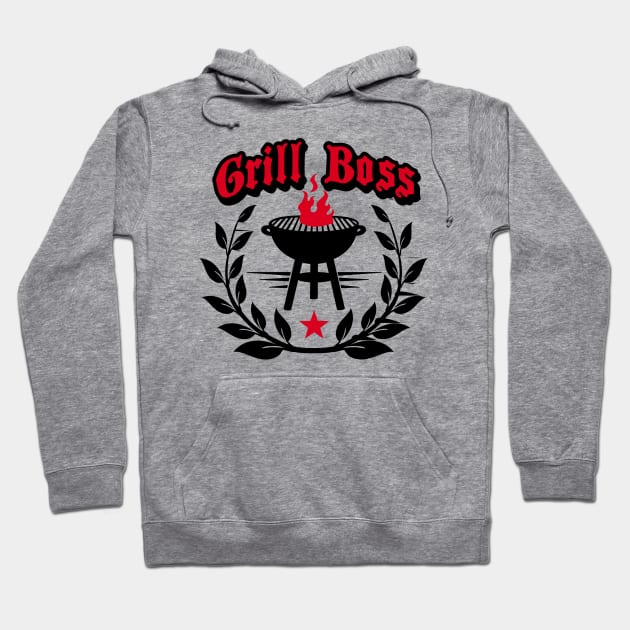 Grill Boss Hoodie by CheesyB